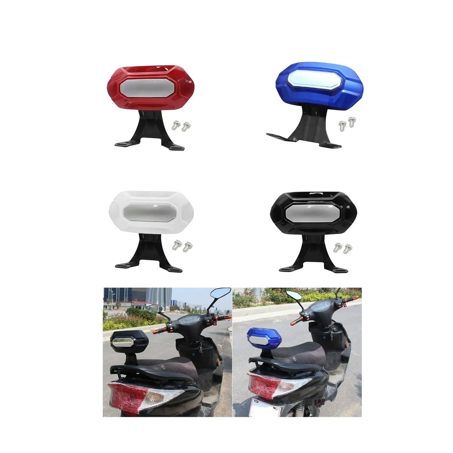Electric Bicycle Backrest E Bike Backseat Backrest Replacement Comfortable