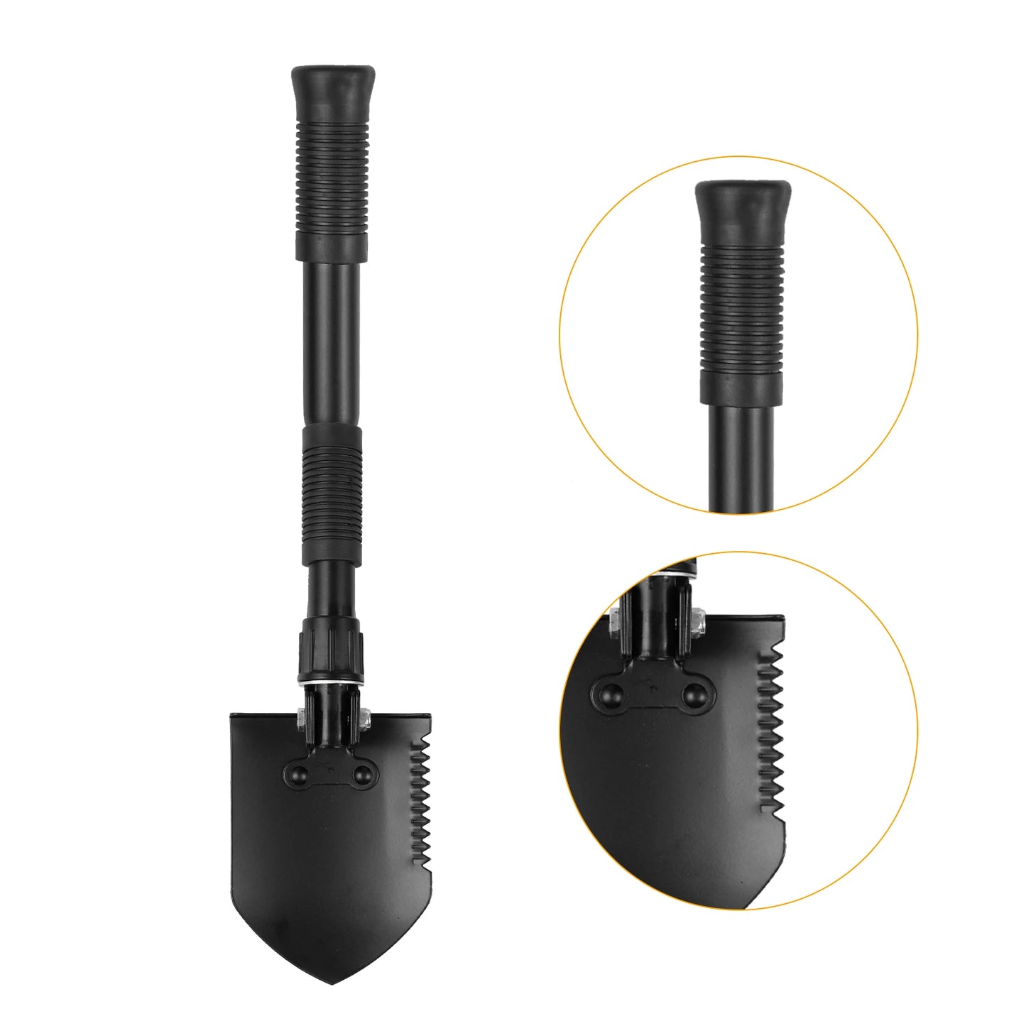 Metal Detector Accessories Includes Headphones for Metal Detecting Collapsible Shovel and Metal Detection Bag for Beach Planting