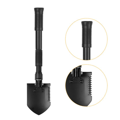 Metal Detector Accessories Includes Headphones for Metal Detecting Collapsible Shovel and Metal Detection Bag for Beach Planting