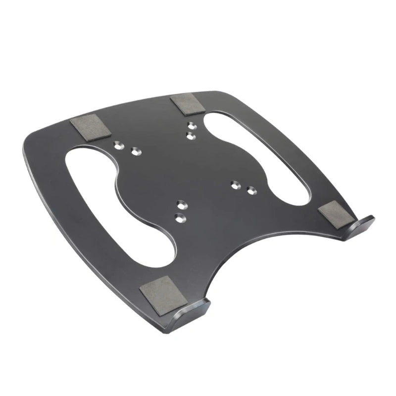 100x100mm Laptop VESA Mount Tray, Vented Notebook Tray,Laptop Holder Arm Mount Attachment,Laptop Tray Clamp for Monitor