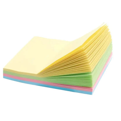 50 Sheets/pad Transparent Sticky Notes Pad Waterproof Self-Adhesive Clear Memo Message Reminder Home Office School Supplies