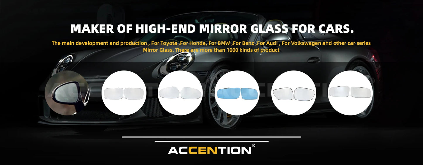 Car Mirror Glass For SEAT Mii 2012 - 2017 For Skoda Citigo 2012 - 2017 Car-styling Car Rear Heated Mirror Glass