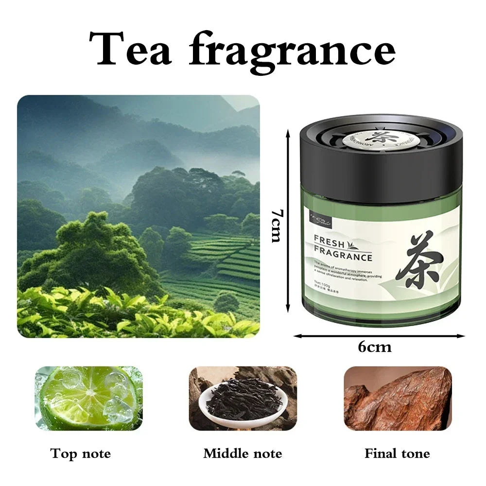 Car Air Freshener Odor Eliminator Essential Long-Lasting Strong Fragrance For Auto Home Closet Oolong Tea Fragrance
