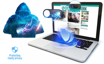 Webcam Cover Shutter Magnet Slider Plastic Camera Cover for iPad Tablet Web Laptop Pc Camera Mobile Phone Lenses Privacy Sticker