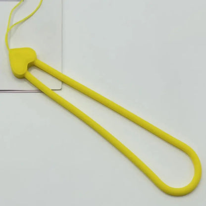 Silicone Wrist Hand Strap Phone Lanyard Short Rope Mobile Phone Strap Phone Charms Pendant Phone Hanging Rope For Mobile Phone