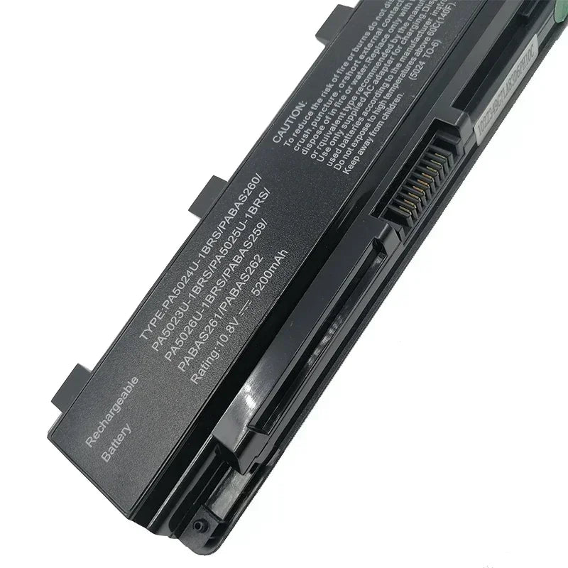 2025 Laptop Battery FOR TOSHIBA Satellite C800 C805 C840 C850 C855 C870 L800 L805 L830 L835 L840 L850 L855 PA5024U-1BRS