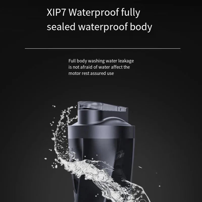 Portable Juicer Blender USB Rechargeable 700ML Large Capacity Outdoor Fruit Smoothie Maker Dual-Use Mixer for Fitness and Travel