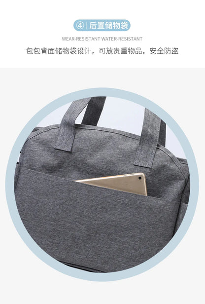 Large Capacity Mommy Bag for Women Totes Baby Diaper Nappy Bags Shoulder Nappy Ladies Maternity Shopping Bags