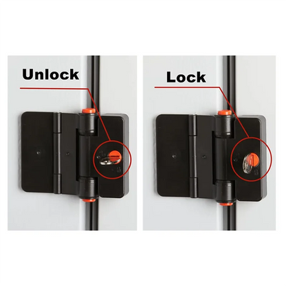 A69erefrigerator Door Locks, Double Button Bonded Refrigerator Locks, Keyed File Drawer Locks Child Proof Freezer Door Locks