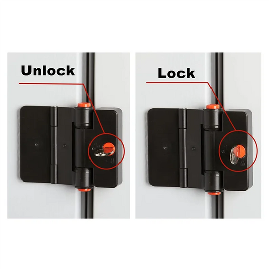 A69erefrigerator Door Locks, Double Button Bonded Refrigerator Locks, Keyed File Drawer Locks Child Proof Freezer Door Locks