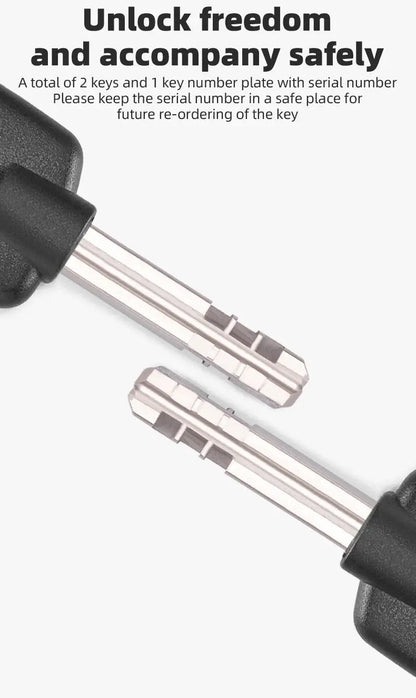 ROCKBROS Bicycle Smart Lock NFC Lock Aluminum Alloy High Strength Waterproof Anti-theft Safety U-Shape Lock MTB Road Bike Cyclin