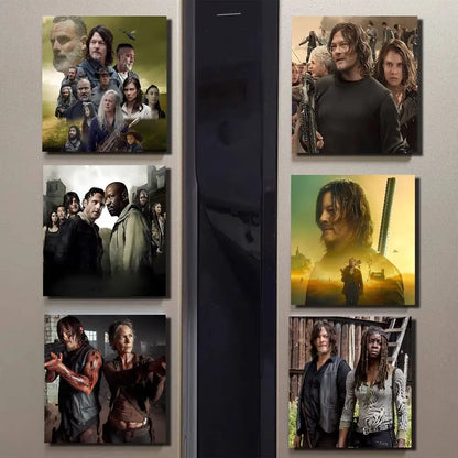 Movie The-Walking-Dead Fridge Magnets Pattern Refrigerator Magnet Personalized Refrigerator Magnet High-end Refrigerator Magnet
