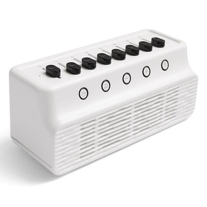 DIY White Noise Speaker with 8 Nature Sounds Nature Sounds Mixer Speaker Timer White Noise Sleep Machines for Home Creative Gift