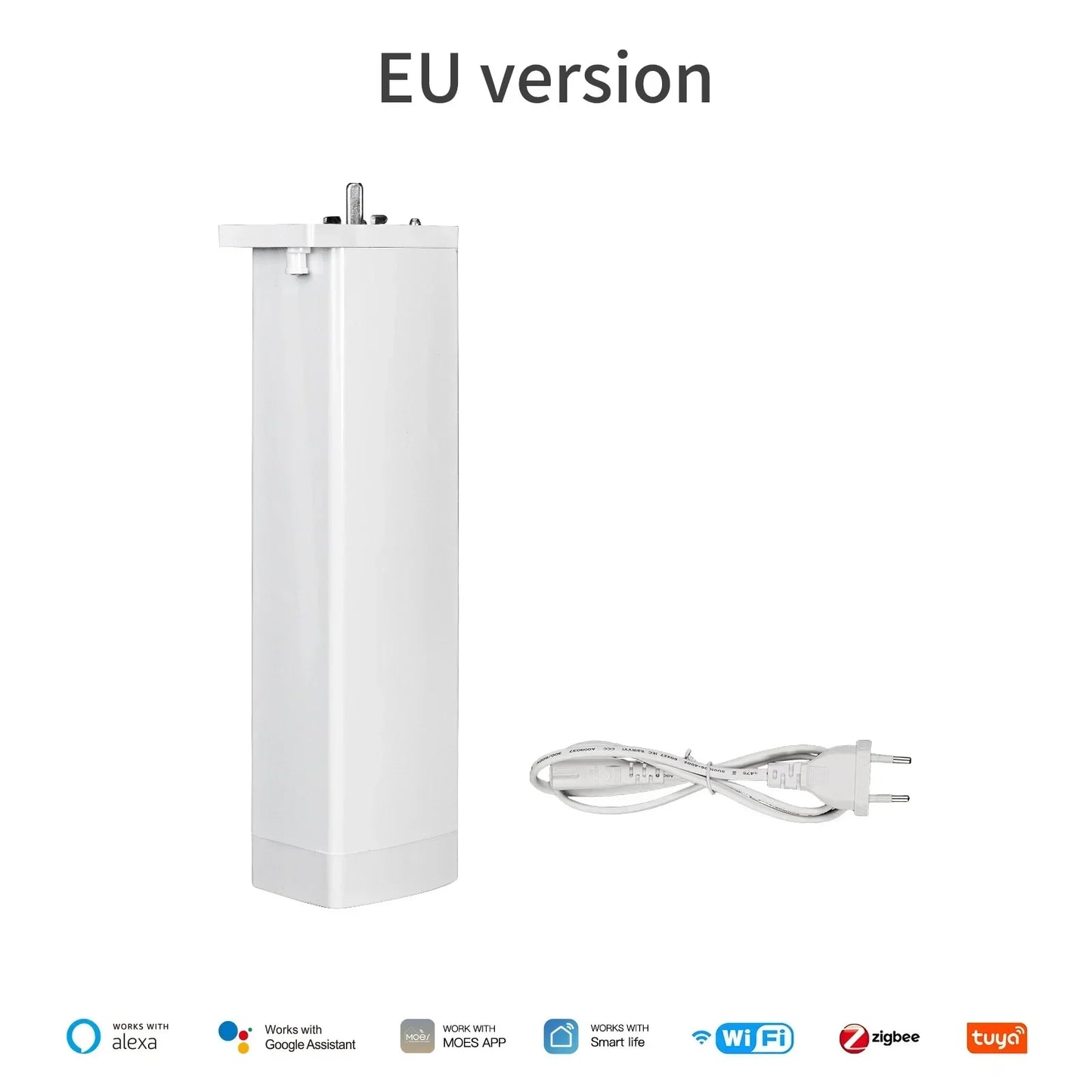 Smart Curtain Motor Electric WiFi and Zigbee Curtain Opener Remote Control For Curtain Track  Compatible with Alexa