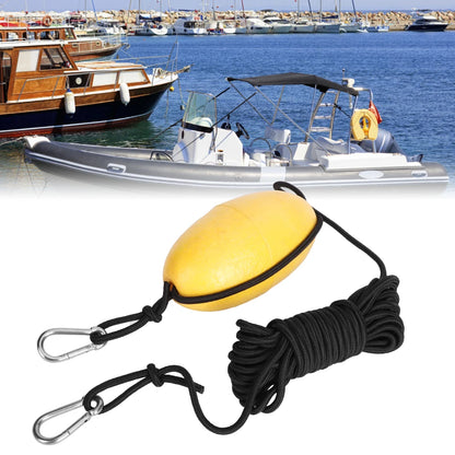 Drift Anchor 9.8m/32.2ft Fishing Drift Anchor Throw Line Sea Drogue Portable Float Buoy Accessory for Marine Boat Yacht Kayak