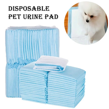 100/50/40/20PCS Pet Diaper Pads Absorbent Odor-Control Quick Dry Puppy Dog Training Pee Mats Pet Supplies Dog Toilet Disposable