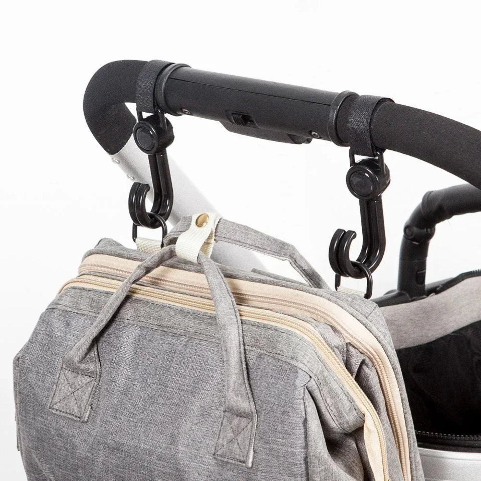 Hooks for Stroller Car Shopping Cart Hooks Baby Stroller Accessories Rotate 360 Degree Hook Pram Organizer Bag Hanger