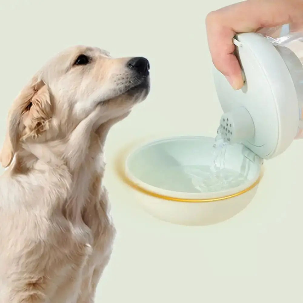 Pet Supplies 300ml Pet Water Bottle With Lanyard Durable Pet Drinking Cup Portable Reusable Pet Feeding Bowl Outdoor Travel