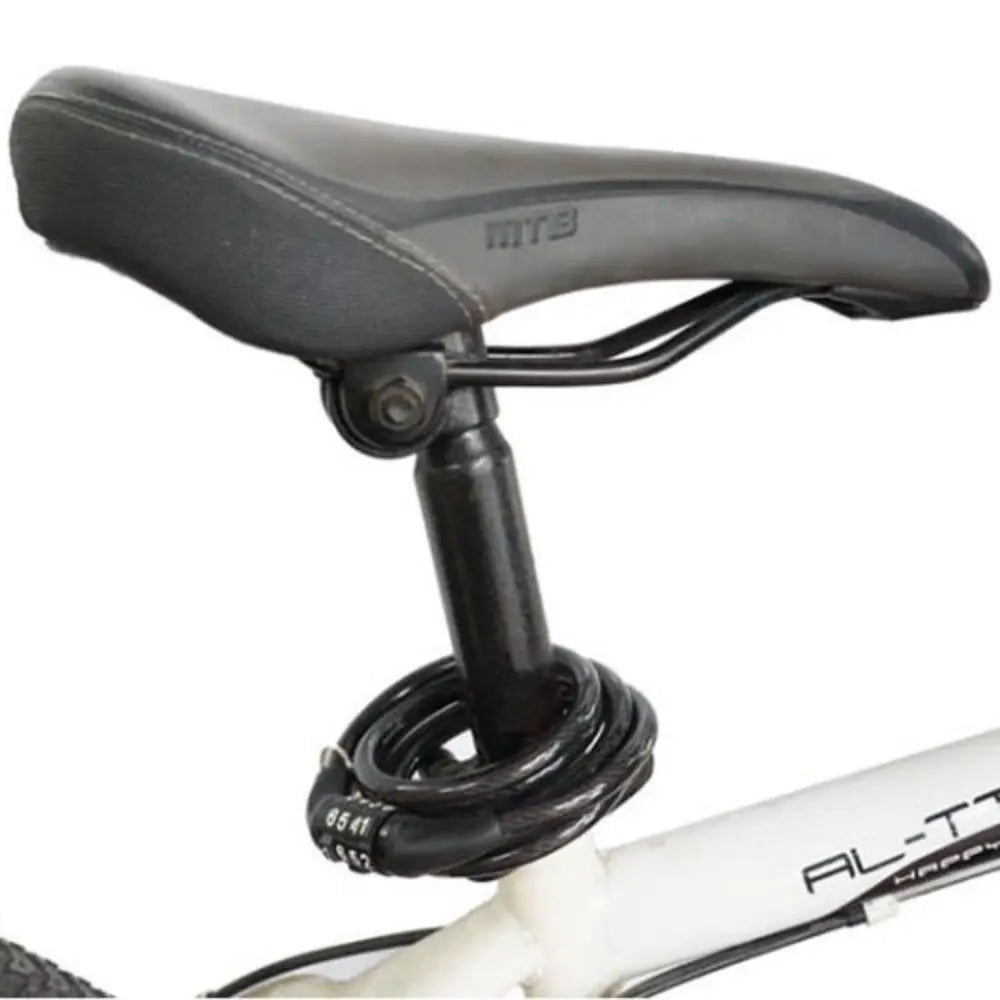 Bicycle Security Lock 4 Digit Code Mountain Bike Security Chain Padlock Fixed Code Anti-theft Lock