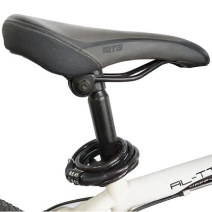 Bicycle Security Lock 4 Digit Code Mountain Bike Security Chain Padlock Fixed Code Anti-theft Lock