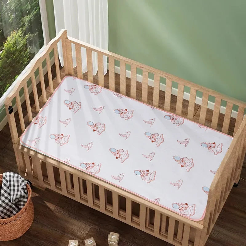 Waterproof Baby Diaper Changing Mat 50*70CM Cute Cartoon Bed Protector Diaper Bedding Urine Pads Care Pad for Adult Baby