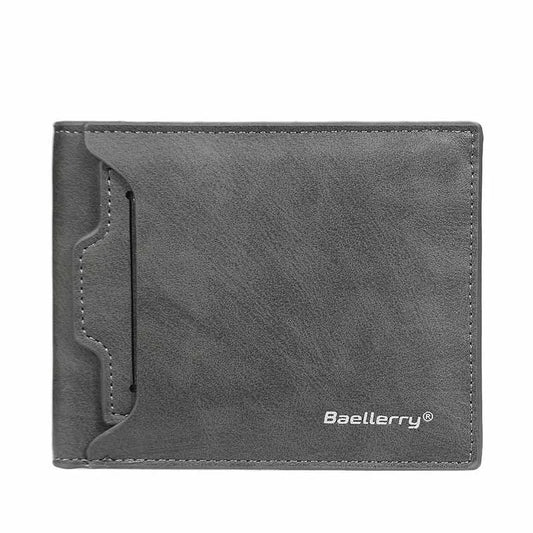 2025 New RFID Blocking Men Short Wallet Man Vintage Leather Wallet Male Handmade Billfold Coin Purse High Quality Business Purse
