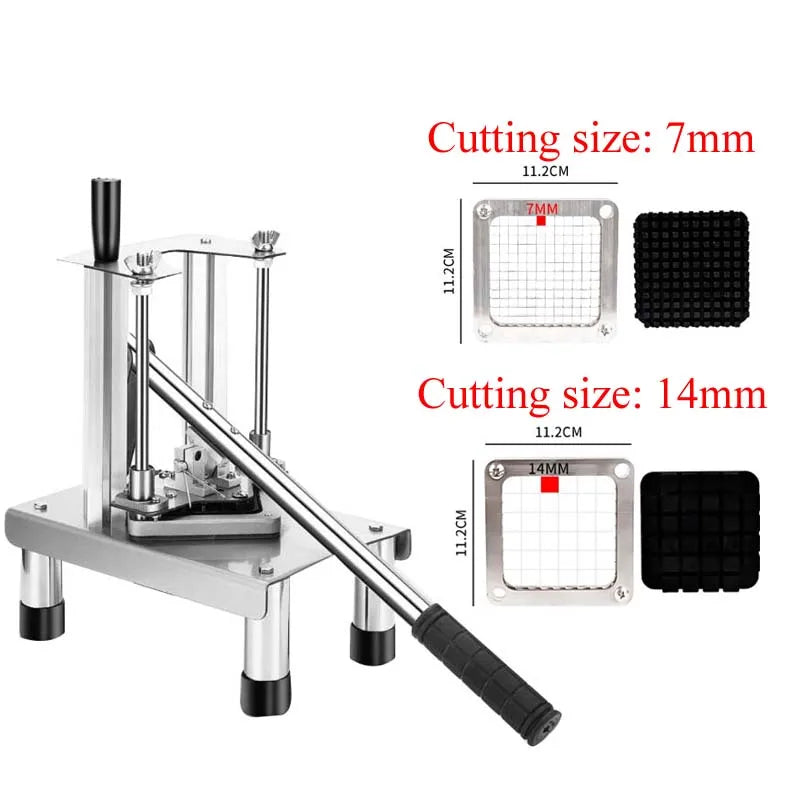 Commercial Vegetable Cutter Machine Onions Leeks Food Chopping Dicing Machine Potatoes Carrots Slicer Electric
