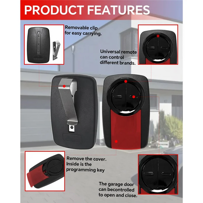 ABGI-Garage Door Opener For Liftmaster 375UT 380UT 375LM Remote Control For Garage Door Opener