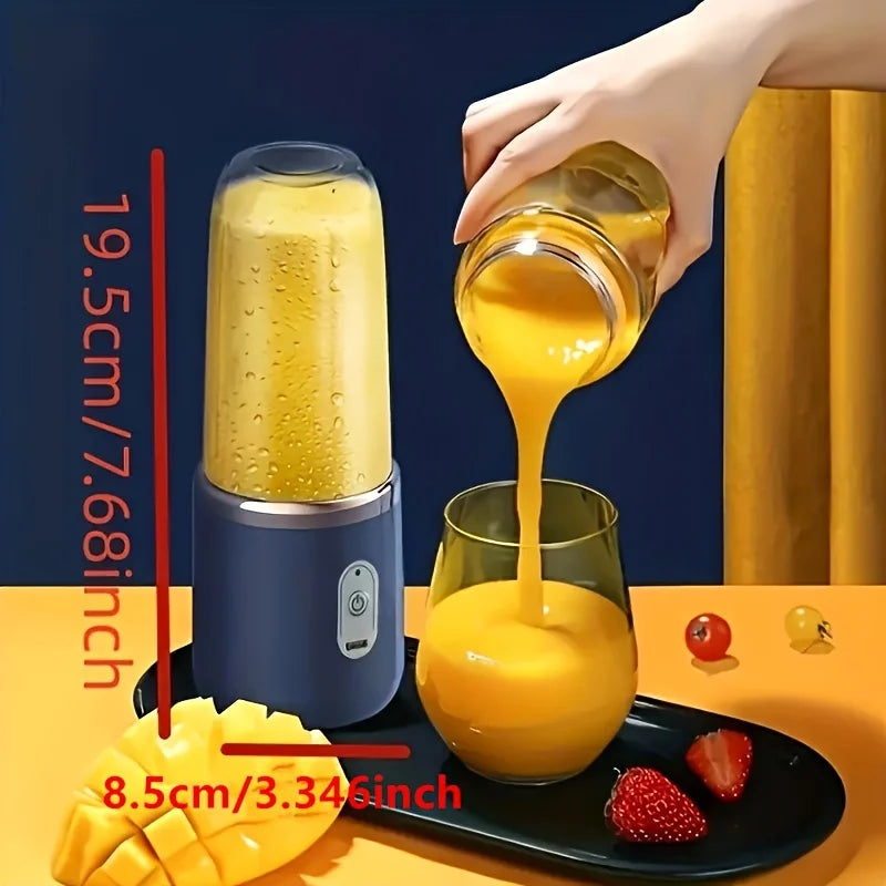 Double Cup Fruit Mixers Juicers Portable Electric Juicer Blender Fruit Juicer Cup Home Auxiliary Food Milkshake Juice Maker Tool