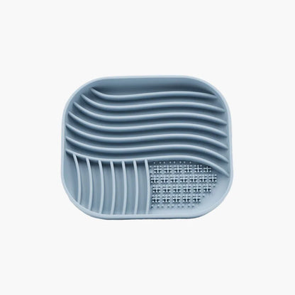 Silicone Pet Licking Mat Multifunctional Pet Food Bowl Cat and Dog Meal Basin Mat with Suction Cup Slow Feeding Placemat