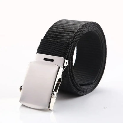 Men Belt Army Outdoor Hunting Tactical Belt Belt Versatile Nylon Canvas Pant Belt Casual Belt for Men for Nylon Male Luxury Belt