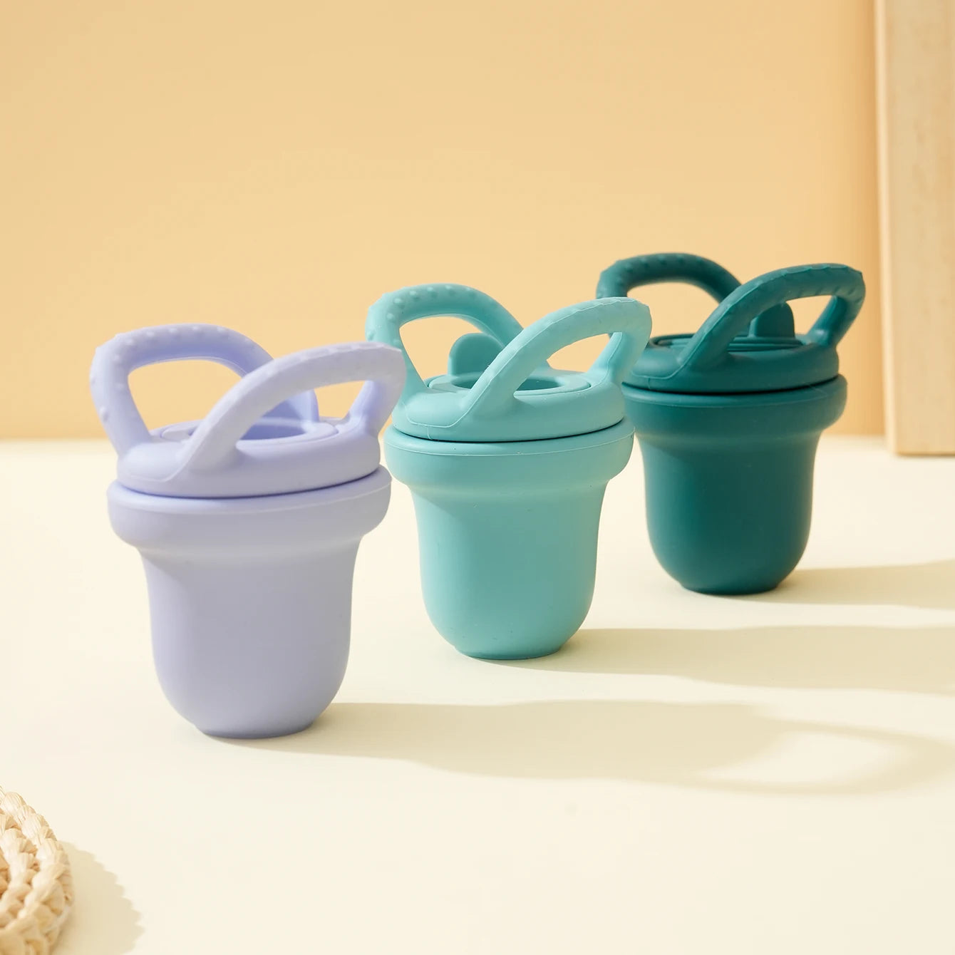 1PCS Baby Silicone Food Supplement Pacifier Pure Color Baby Tableware Portable Baby Fruit Vegatable Feeder Teether Baby Toys