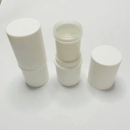 6g Cylinder Solid Deodorants Tubes Green Lip Balm Container Empty Lipstick Bottle Cleansing mask stick
