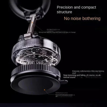 Universal Foldable Car Mount Magnetic Phone Holder 360 Adjustable Rotate All Phones Perfect Gift for Car Lovers Easy Use