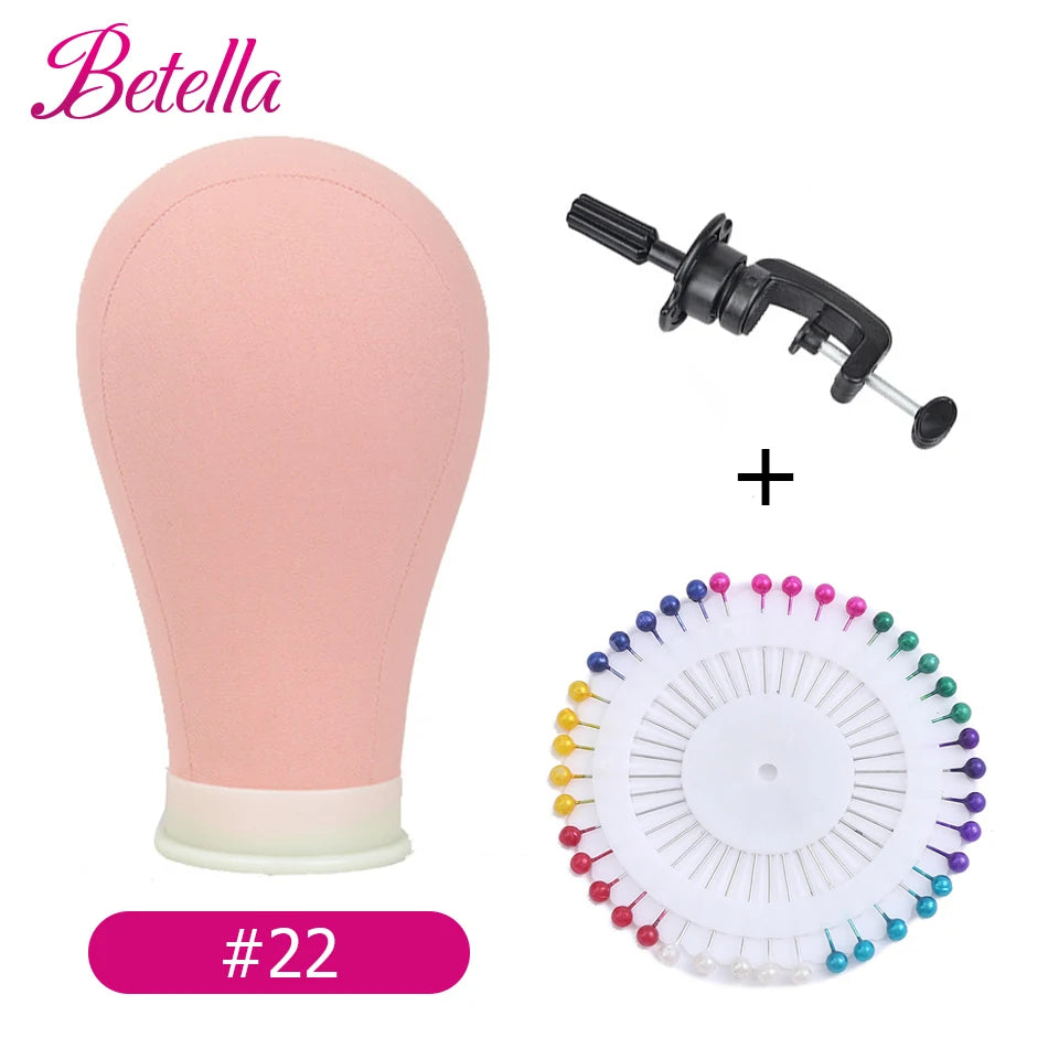 Canvas Block Head Kit Training Mannequin Wig Head Display Styling Mannequin Manikin Head Wig Stand wig head Stand