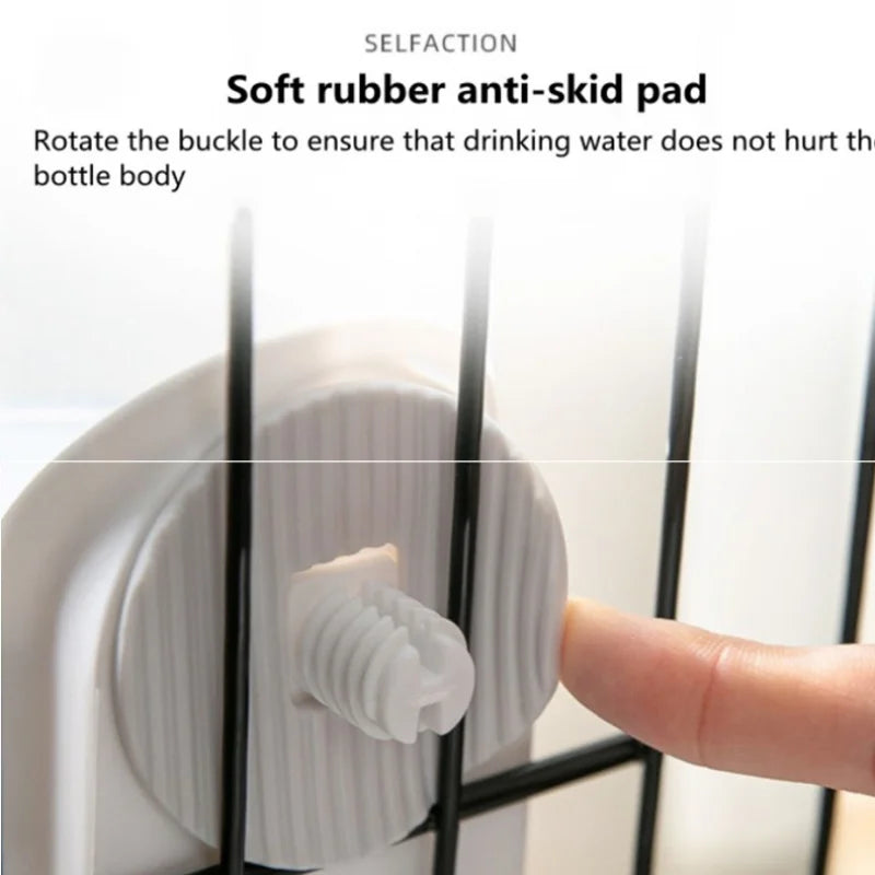 Automatic Pet Feeder Cage Hanging Bowl Water Bottle Food Container Dispenser For Puppy Cats Rabbit Birds Pet Feeding Product