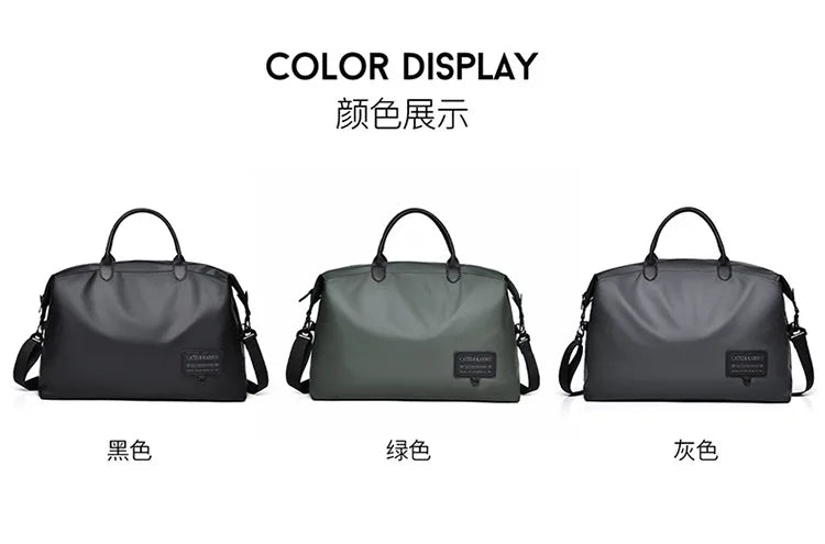 New Travel Tote Men Handbag Oxford Large Capacity Handbags For Men Briefcase Travel Crossbody Bags Waterproof Gym Luggage Bag