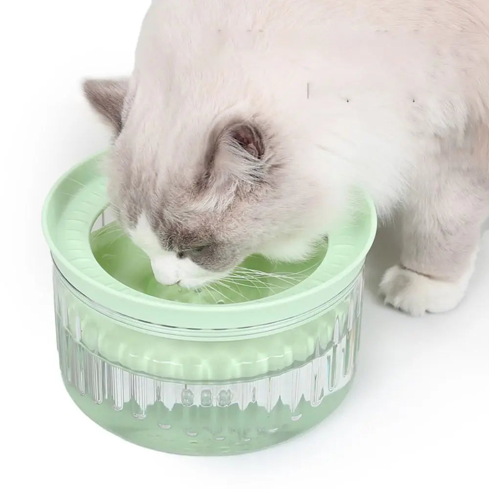 Large Capacity Pet Water Bowl Detachable Anti Splash Dog Floating Bowl Anti-tipping Anti Wetting Mouth Automatic Dog Bowl Travel