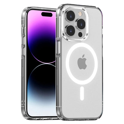Clear Phone Case For iPhone 11 12 13 14 15 Pro Max For Magsafe Magnetic Wireless Charging Magsafe Case 7 8 XR XsMax Cover Case