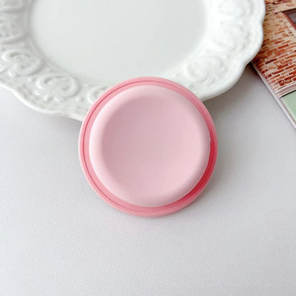 Magnetic Phone Grip Tok Folding Phone Stand Desktop Magsafe Phone Socket Solid Color Bracket INS Phone Holder