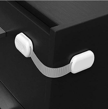 3Pcs Child Lock Protection for Locking Cabinet Cupboard Drawers Refrigerator Oven Toilet Trash Can Doors Children's Safety Kids