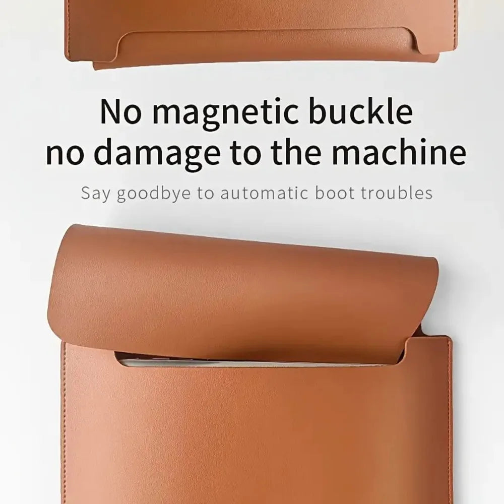 Laptop Bag, 13/13.3/14/15/15.4/15.6/16 Inch, Notebook Computer Mouse Pad, Pu Leather Bladder Bag, Computer Bag Accessories