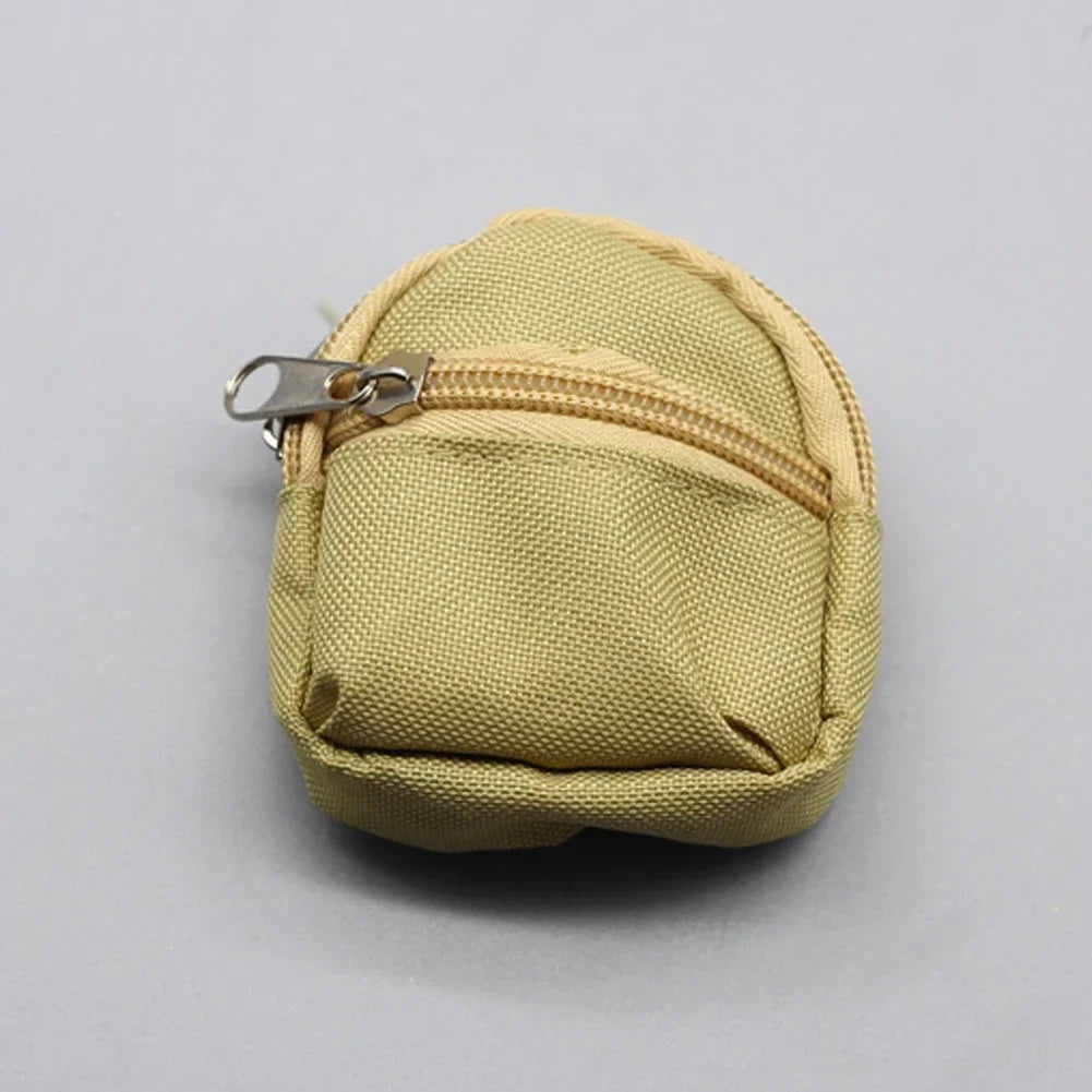Labubu Doll Canvas Backpack Simulation Pet Bag for 15/17cm Dolls Cute Doll Accessories