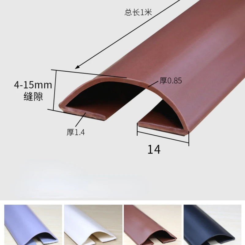 Door Bottom Guard Seal Strip Under Door Draft Stopper Energy Saving Wind Blocker Excluder Protector Door Draught Excluder Bath