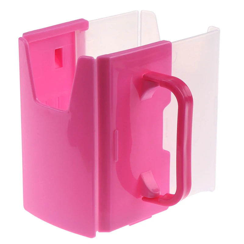 Infant Anti-Spill Cup Holder Bottle Cup Milk Holder Adjustable Safety Plastic Baby Toddler Juice Box Drinking