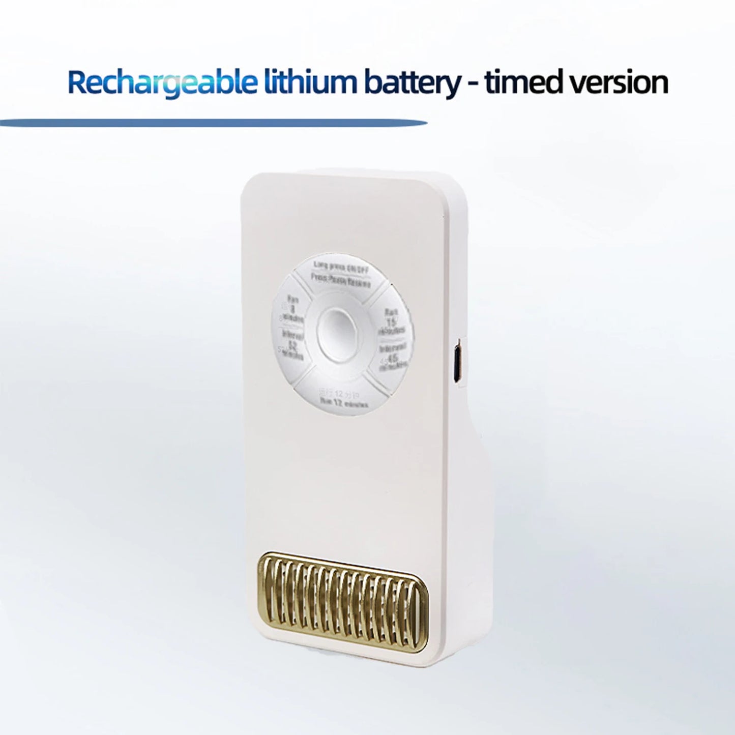 Rechargeable/Plug-In Pet Odor Eliminator,Efficient Litter Box Deodorizer, Timed Smart Air Purifier For Multiple Home Scenarios