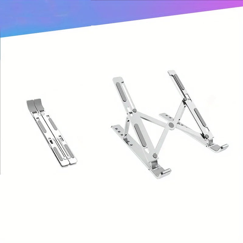 Portable Laptop Stand, Ergonomic Aluminium Laptop Mount Stand, Detachable Laptop Riser Notebook Holder Stand Compatible