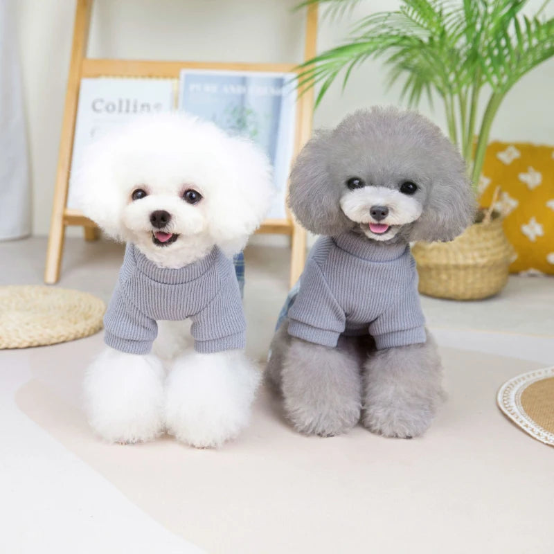Couple Dog Clothes Jumpsuit Dress Winter Pet Clothing Boy Girl Dog Costume Apparel Puppy Skirt Pants Yorkie Pomeranian Apparel