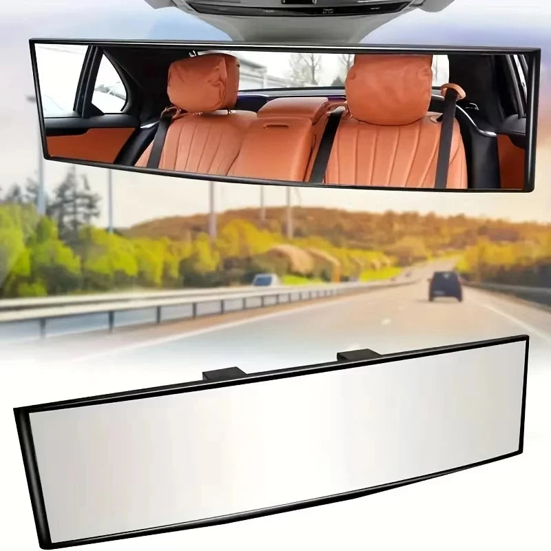 Universal Anti-glare Wide-angle Convex Interior Car Rearview Mirror Baby Child Seat Monitoring Blue Sunshade Visor Safety Goggle