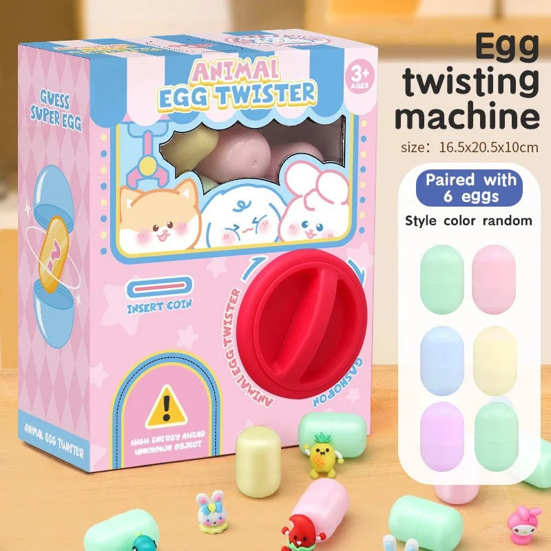 Children's Fun Egg Twisting Machine Blind Box Baby Scratching Machine Toys